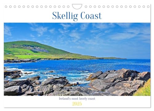 Skellig Coast (Wall Calendar 2025 DIN A4 landscape), CALVENDO 12 Month Wall Calendar: Ireland's most lovely coast