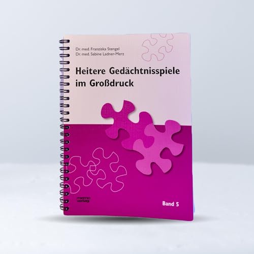 Heitere Gedächtnisspiele im Großdruck, Bd.5: Mit 24 Spielübungen (Heitere Gedächtnisspiele im Grossdruck)