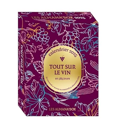 Tout sur le vin en 365 jours 2025 von 365 PARIS