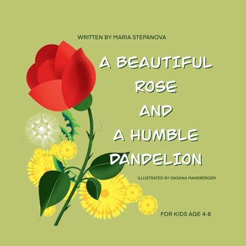 A Beautiful Rose and a Humble Dandelion von Oxygen70