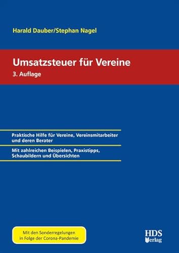 Umsatzsteuer für Vereine von HDS-Verlag