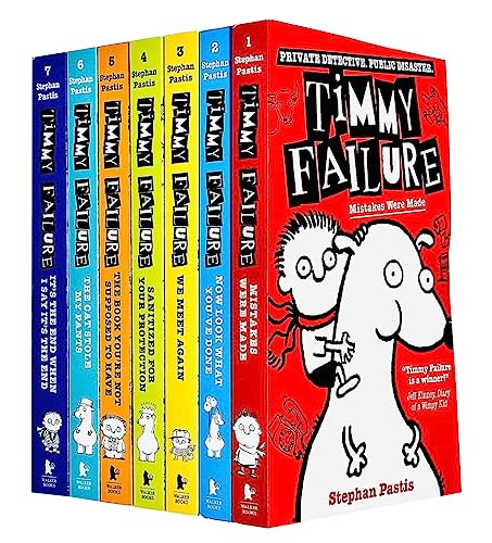 Timmy failure series stephan pastis collection 7 books set