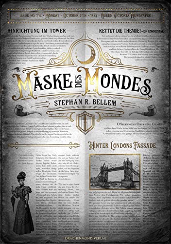 Maske des Mondes: Mystery Fantasy im viktorianischen London (Lewis van Allington und der Orden der sehenden Rose) von Drachenmond-Verlag