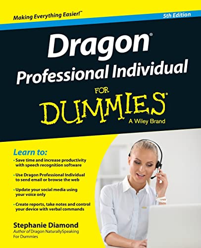 Dragon Professional Individual For Dummies (For Dummies (Computer/tech)) von For Dummies