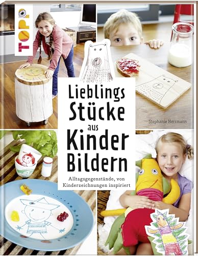 Lieblingsstücke aus Kinderbildern: Alltagsgegenstände, von Kinderzeichnungen inspiriert