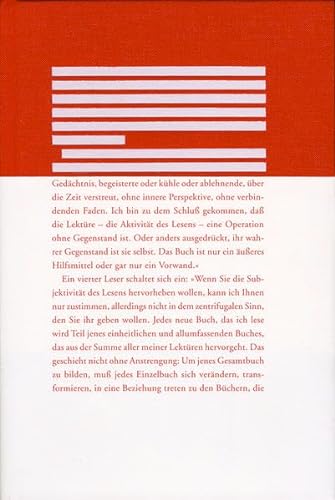 Die Aktivitaet des Lesens: Von nach über. Dipl.-Arb.