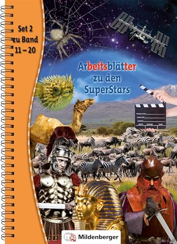 SuperStars: Arbeitsblätter, Set 2: Set 2 zu Band 11 bis 20 (Bestell-Nr. 2402-20 bis -29): Teil 2 zu Band 11 bis 20