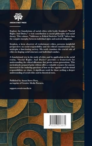 Social Rights And Duties Social Rights And Duties von Anson Street Press