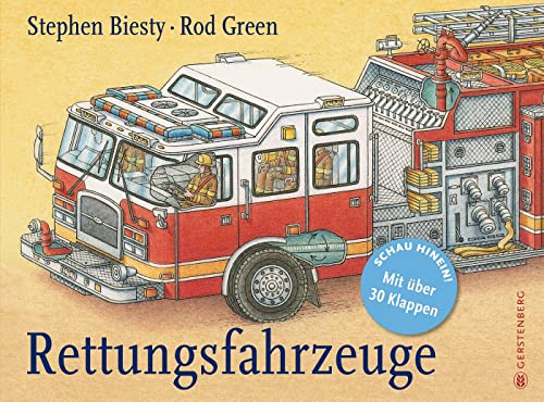 Rettungsfahrzeuge: Schau hinein: Mit über 30 Klappen von Gerstenberg Verlag
