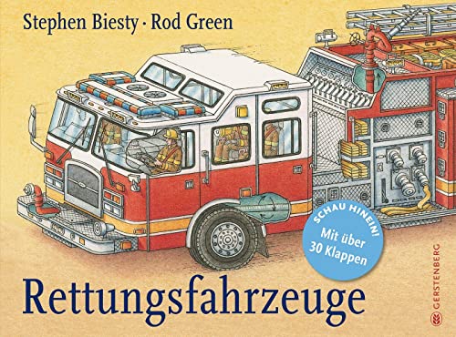 Rettungsfahrzeuge: Schau hinein: Mit über 30 Klappen
