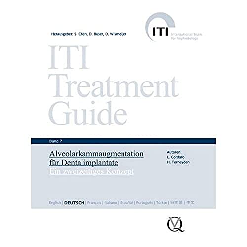 ITI Treatment Guide Band 7: Alveolarkammaugmentationen bei Implantatpatienten: Ein zweizeitiges Konzept (ITI Treatment Guide: Deutsche Ausgabe) von Quintessenz Verlags-GmbH