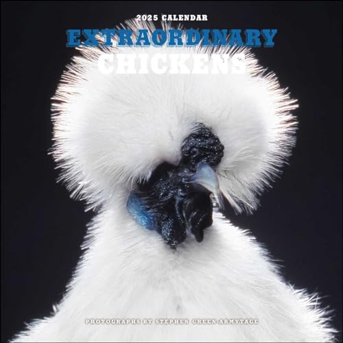 Extraordinary Chickens 2025 Wall Calendar von Harry N Abrams Inc.