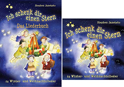SET LIEDERBUCH inkl. CD Ich schenk dir einen Stern - 25 Winter- und Weihnachtslieder