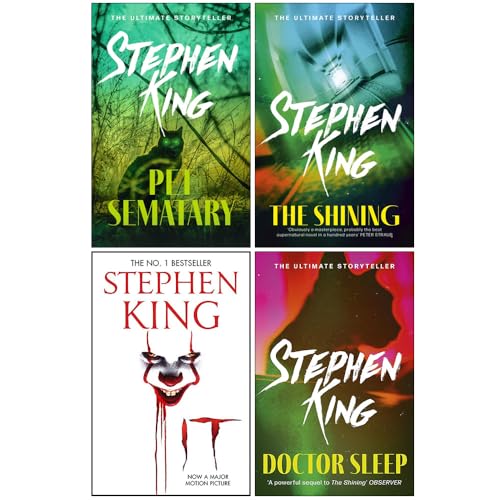 Stephen King Collection 4 Books Set (Pet Sematary, The Shining, It, Doctor Sleep)