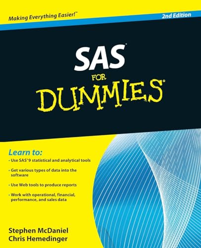 SAS For Dummies (For Dummies Series) von For Dummies