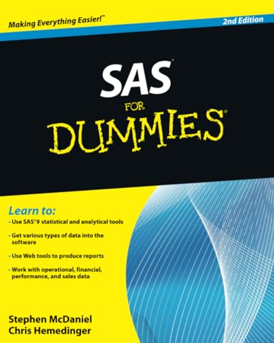 SAS For Dummies (For Dummies Series)
