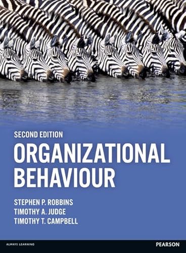 Organizational Behaviour von Pearson Education Limited