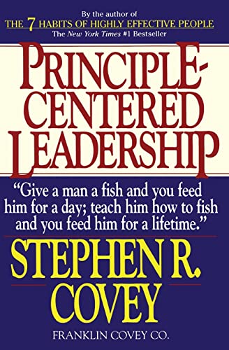 Principle Centered Leadership