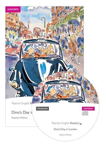 Easystart: Dino's Day in London Book and CD Pack: Text in English (Pearson English Graded Readers)
