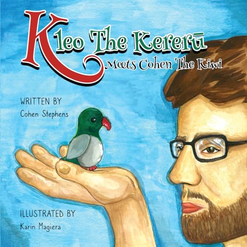 Kleo the Kererū meets Cohen the Kiwi