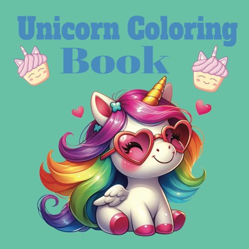 Unicorn Coloring Book: Magical Unicorn Coloring Book for Ages 4 - 8 von Independently published
