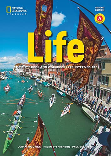 Life - Second Edition - A2.2/B1.1: Pre-Intermediate: Student's Book and Workbook (Combo Split Edition A) + Audio-CD + App - Unit 1-6