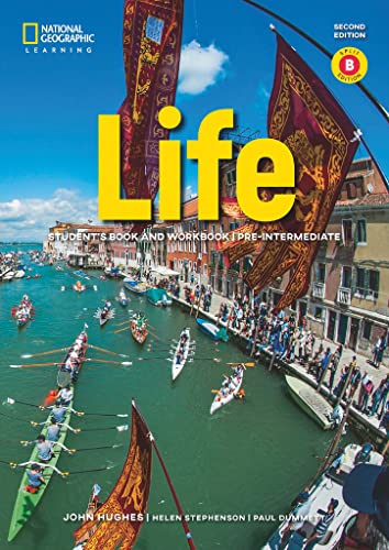 Life - Second Edition - A2.2/B1.1: Pre-Intermediate: Student's Book and Workbook (Combo Split Edition B) + Audio-CD + App - Unit 7-12