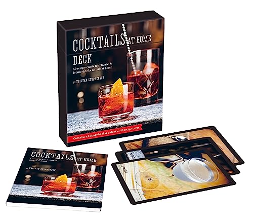 Cocktails at Home Deck: 50 recipe cards for classic & iconic drinks to mix at home (Recipe Card Decks, 2) von Ryland Peters And Small