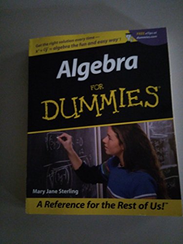 Algebra I for Dummies