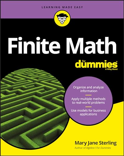 Finite Math For Dummies von For Dummies