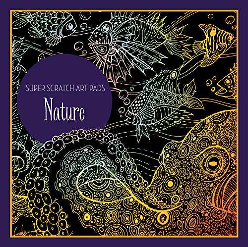 Super Scratch Art Pads - Nature von Sterling Children's Books