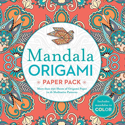 Mandala Origami Paper Pack: More Than 250 Sheets of Origami Paper in 16 Meditative Patterns von Union Square & Co.