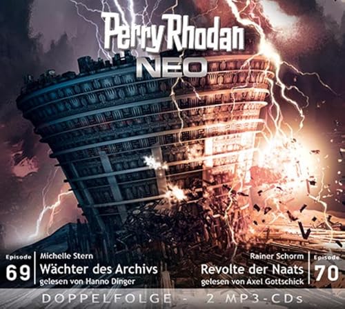 Perry Rhodan NEO MP3 Doppel-CD Folgen 69 + 70: Wächter des Archivs; Revolte der Naats
