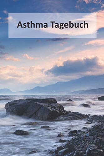 Asthma Tagebuch: Peak Flow Journal um COPD kontrollieren und Ausfüllen I Für 98 Wochen I Taschenbuch Format 6x9 I Design Landschaft von Independently published