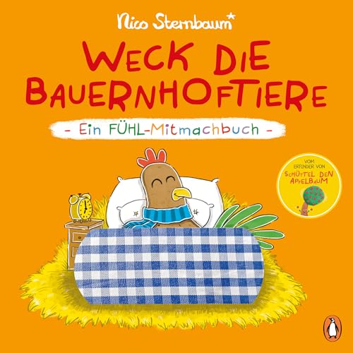 Weck die Bauernhoftiere – Ein Fühl-Mitmachbuch: Pappbilderbuch ab 1,5 Jahren mit Fühlelementen von Penguin Random House Verlagsgruppe