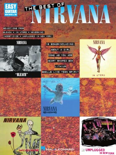 The Best Of Nirvana. Easy Guitar Tab Book