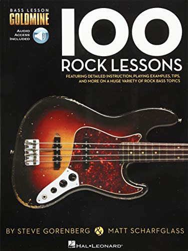Bass Lesson Goldmine: 100 Rock Lessons: Noten, Lehrmaterial, Grifftabelle, Download für Bass-Gitarre: Bass Lesson Goldmine Series Bass Lesson Goldmine: 100 Rock Lessons: Noten, Lehrmaterial, Grifftabelle, Download für Bass-Gitarre: Bass Lesson Goldmine Series von Hal Leonard