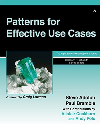 Patterns for Effective Use Cases (The Agile Software Development Series) von Addison-Wesley Professional