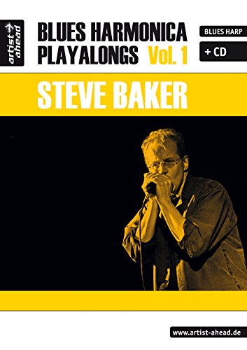 Blues Harmonica Playalongs Vol.1 (inkl. Audio-CD). Spielbuch für Blues Harp. Lehrbuch. Musiknoten. von Artist Ahead Musikverlag