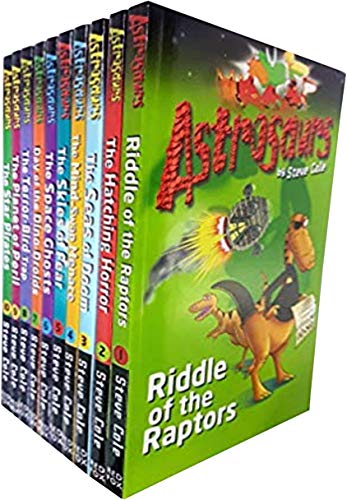 Steve Cole Astrosaurs Series Collection 10 Books Set (Books 1 to 10)
