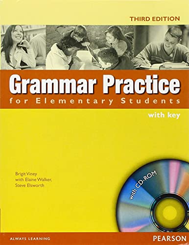 Grammar Practice for Elementary Student Book with Key Pack von Pearson Longman