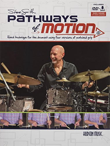 Pathways Of Motion (Book & DVD): Noten, DVD (Video), Lehrmaterial für Schlagzeug: Hand Technique for the Drumset Using Four Versions of Matched Grip von HAL LEONARD