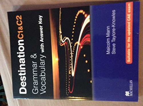 Destination C1 & C2: Grammar & Vocabulary / Student’s Book with Key (Destination – New Edition) von Hueber Verlag GmbH