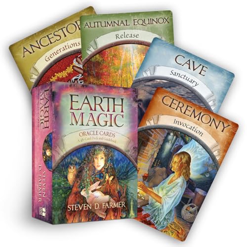 Earth Magic Oracle Cards: A 48-Card Deck and Guidebook