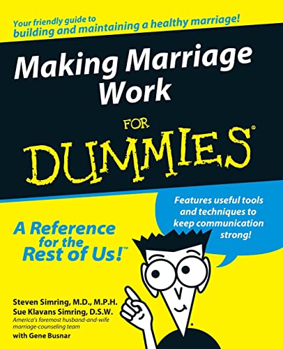 Making Marriage Work For Dummies von For Dummies