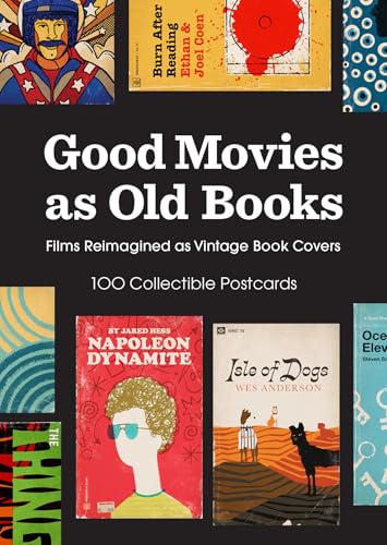 Good Movies as Old Books: 100 Collectible Postcards: Films Reimagined as Vintage Book Covers von Chronicle Books