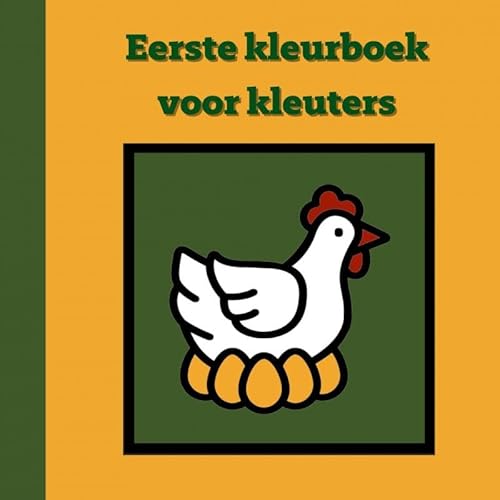 Eerste kleurboek voor kleuters :: Boerderij von Brave New Books
