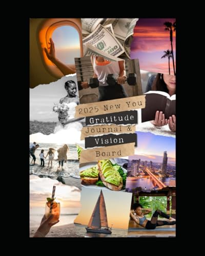 2025 Gratitude Journal & Vision Board von Lulu Publishing