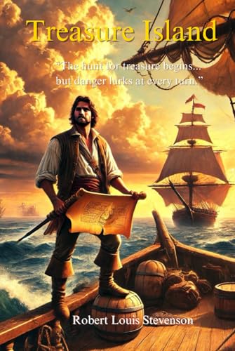 Treasure Island (Illustrated): A Journey of Treasure, Mutiny, and Survival on the High Seas von Independently published