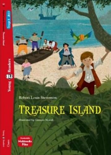 Young ELI Readers - English: Treasure Island + downloadable multimedia